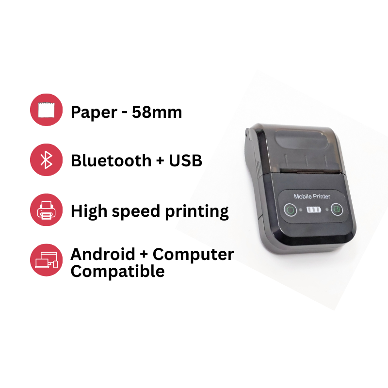 iKitchenPlus Billing Software + Printer Combo