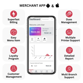 iKitchenPlus Billing Software + Printer Combo